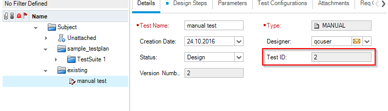 test mapping