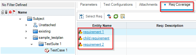requirements map
