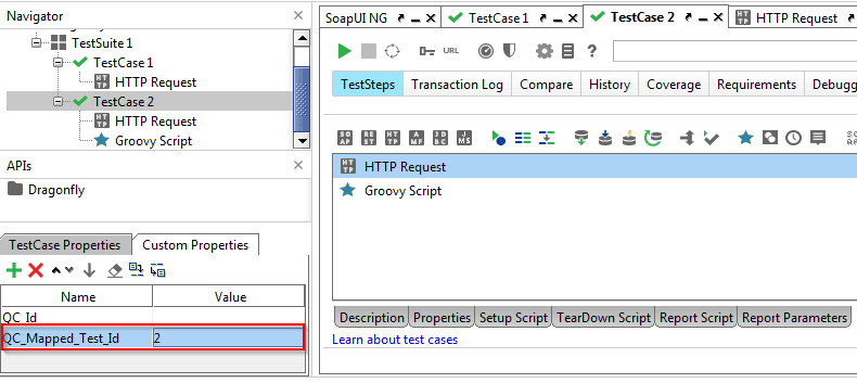 test mapping existing